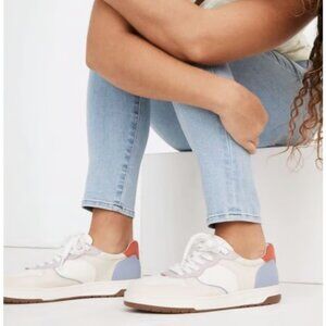 Madewell Court Sneakers in Colorblock Leather and Nubuck Sz 9